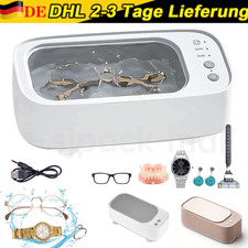 Ultraschall Automatisch Reinigungsger&auml;t Ultraschallreiniger Brille Schmuck Uhren