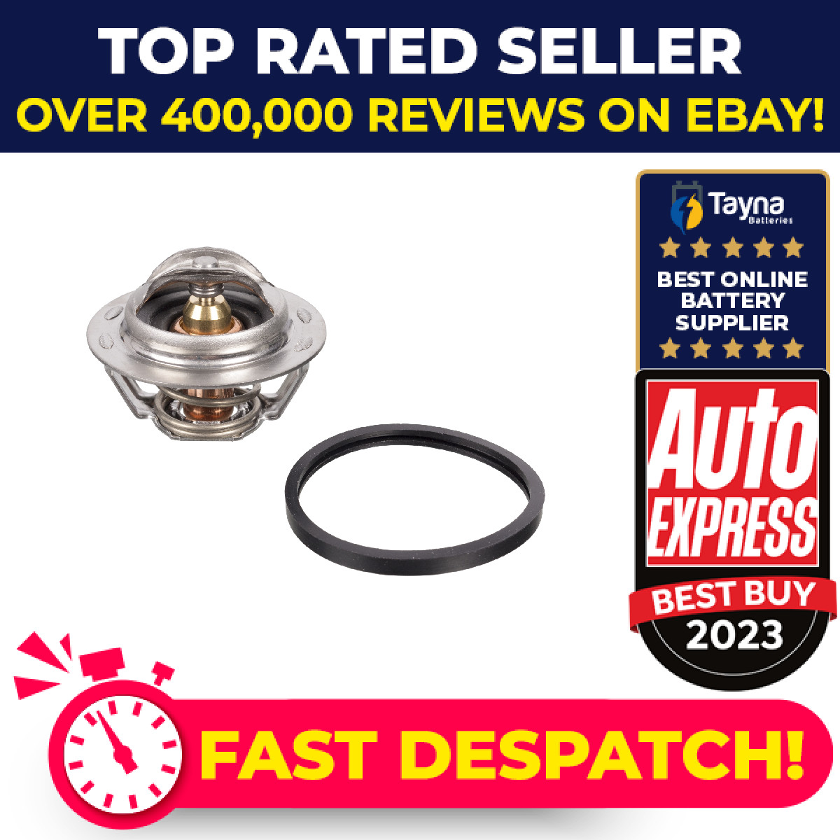 Coolant Thermostat fits CITROEN XM Y4 2.0 94 to 00 133839 Febi Quality New