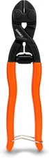 8-Inch Mini Bolt Cutter with Recess and Spring, Heavy Duty Bolt Cutter with Secu