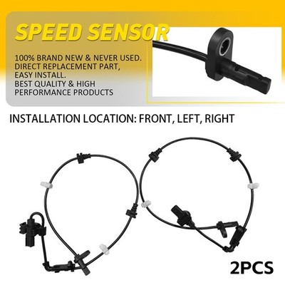 Left Right Fits Honda Civic 16-21 Insight 19-21 ABS Wheel Speed Sensors 2X Front