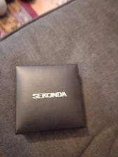 Image of Sekonda Gold Tone Quartz Half Hunter Pocket Watch Needs Battery