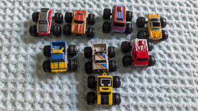 Micro Machines Assorted Monster Trucks From The 1980s And 1990s Collection