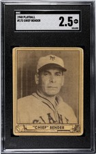 1940 Play Ball Baseball Cards 49