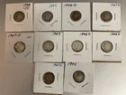 #14 Roosevelt Dimes 10, 90% Silver Coins 1947D,47DAU,47S,48(2),48D(2),48S,49(2).