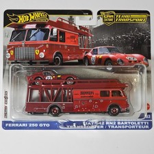 Hot Wheels Car Culture Team Transport Ferrari 250 GTO Fiat 642 RN2 Bartoletti