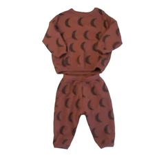 Rylee + Cru Moons Relaxed Set Baby Clothes 3-6 Months Soft Comfortable Fit