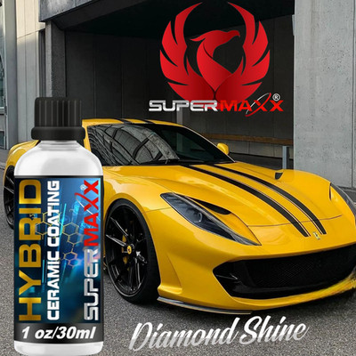 CERAMIC CAR COATING 10 YEAR ''TRICURE TECHNOLOGY'' 2K POLYSILAZANE ''HYBRID COATING
