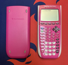 TI-84 Plus Silver Edition Calculator Pink w/ ...