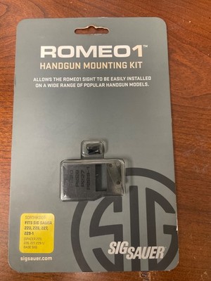 Romeo1 Handgun Mounting Kit SOR1MK008 Sig Sauer 220 226 227 229-1