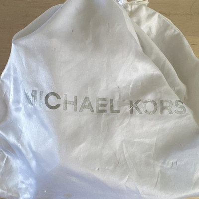 Michael Kors Pebbled Gray Drawstring Shoulder Bag with Original Dust Bag