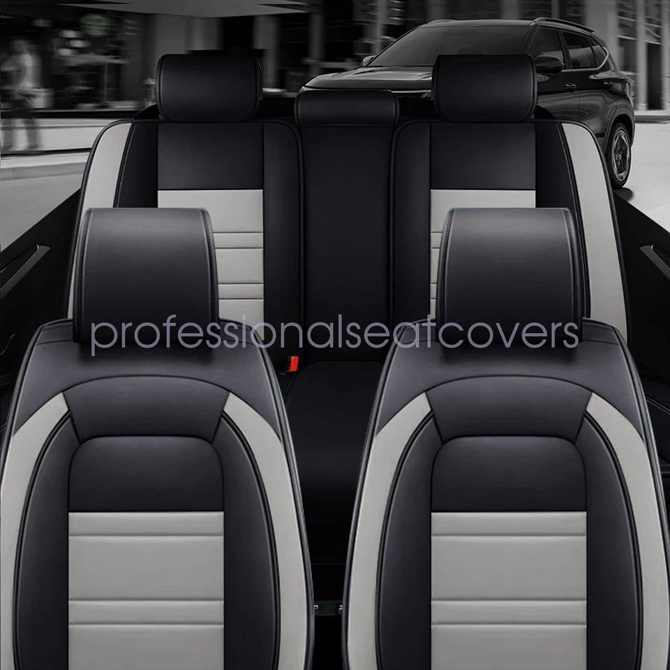 For Mercedes Benz E300 E350 E550 Full Set Front&Rear Protector Cushions Blk&Gray - Изображение 4 из 4