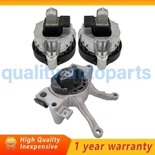 3PCS For BMW X3 G01 B48 Left & Right Engine Motor Mount & Transmission Mount Kit