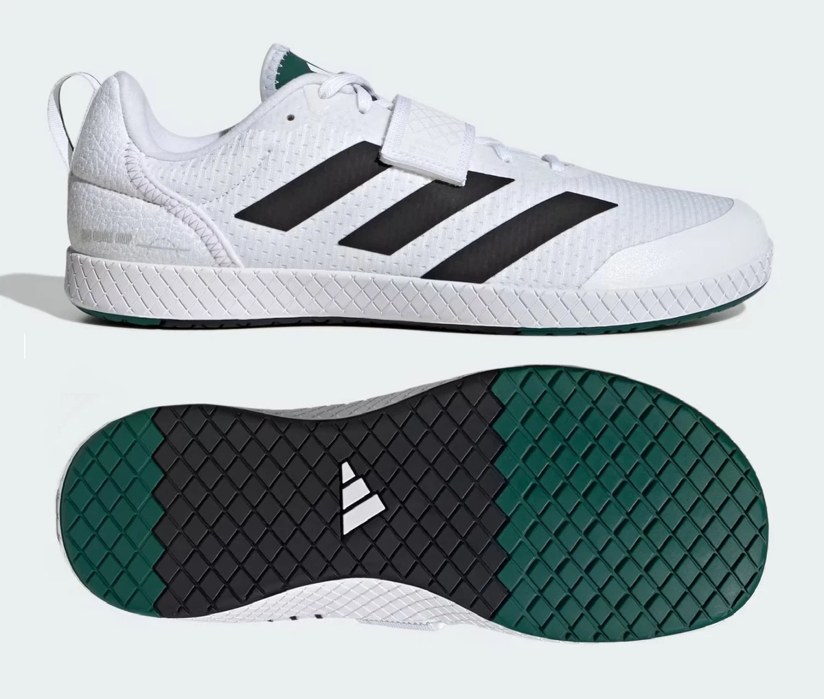 Adidas The‎ Total Weight Lifting Shoes Sneakers IH8240 Black White Mens 8.5 New Cut in half: Adidas The Total Review | RunRepeat main image 3