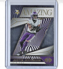 2024 Panini Illusions Justin Jefferson Amazing Insert #16