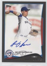 2014 Topps Pro Debut Auto Andy Burns #PDA-AB Auto 2d7