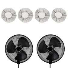 4 Pcs Fan Dust Cover 16"-19'' - Oscillating Fan Mesh Cover Protector, Black