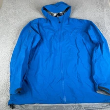 Arc’teryx Zeta AR Jacket Mens XXXL Blue Hood Hiking Big & Tall 3XL Windbreaker