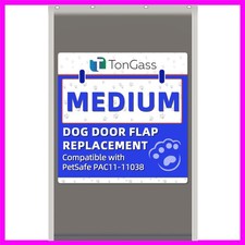 PAC11-11038 Medium Dog Door Flap Replacement Compatible with Petsafe Freedom Dog
