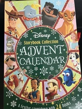 Disney Storybook Collection Christmas Advent Calendar -24 Books - NEW