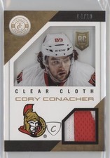 2013-14 Totally Certified Clear Cloth Jerseys Gold 4/10 Cory Conacher Patch 0c3