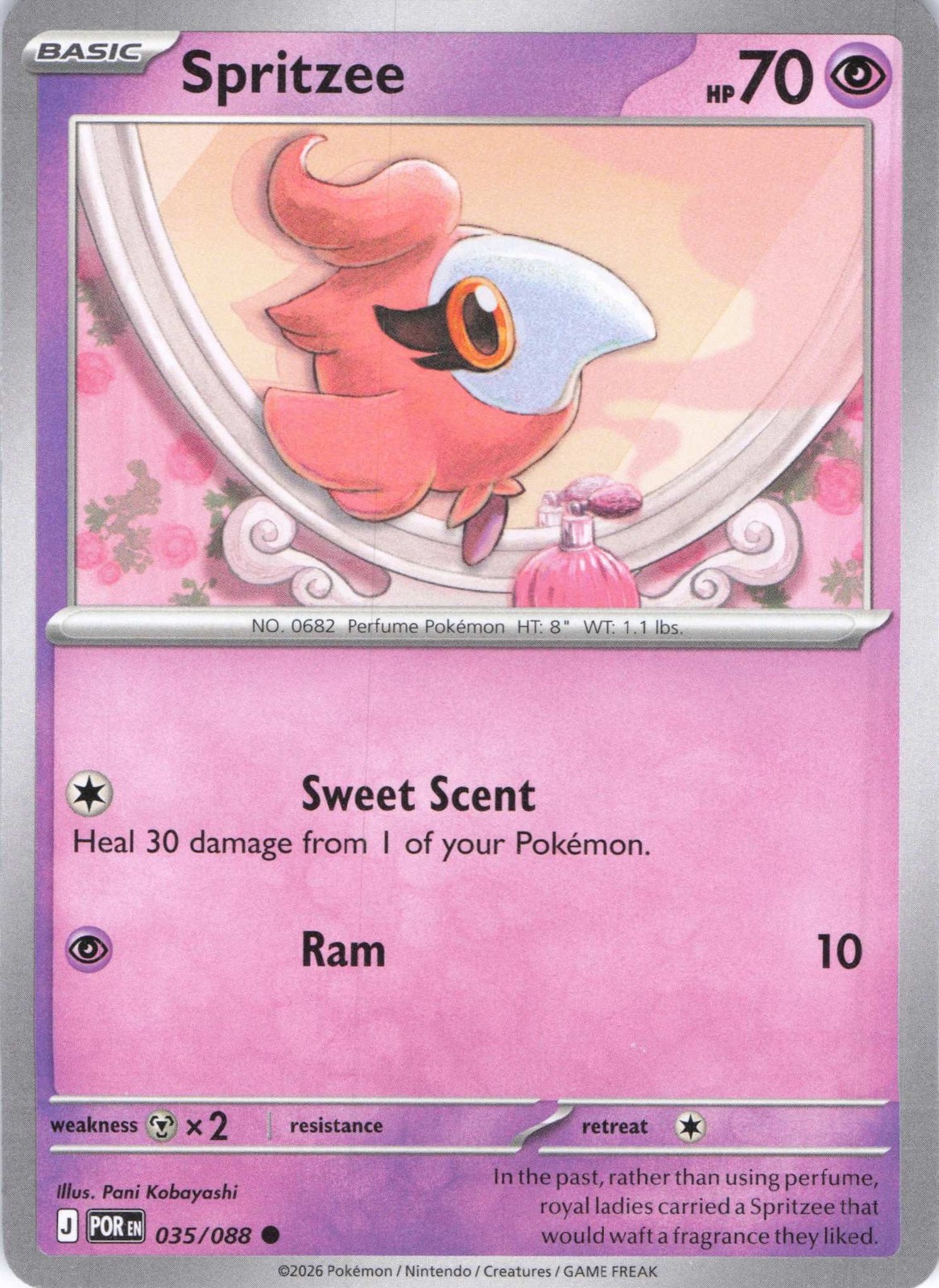 ME03: Perfect Order #035/088 Spritzee