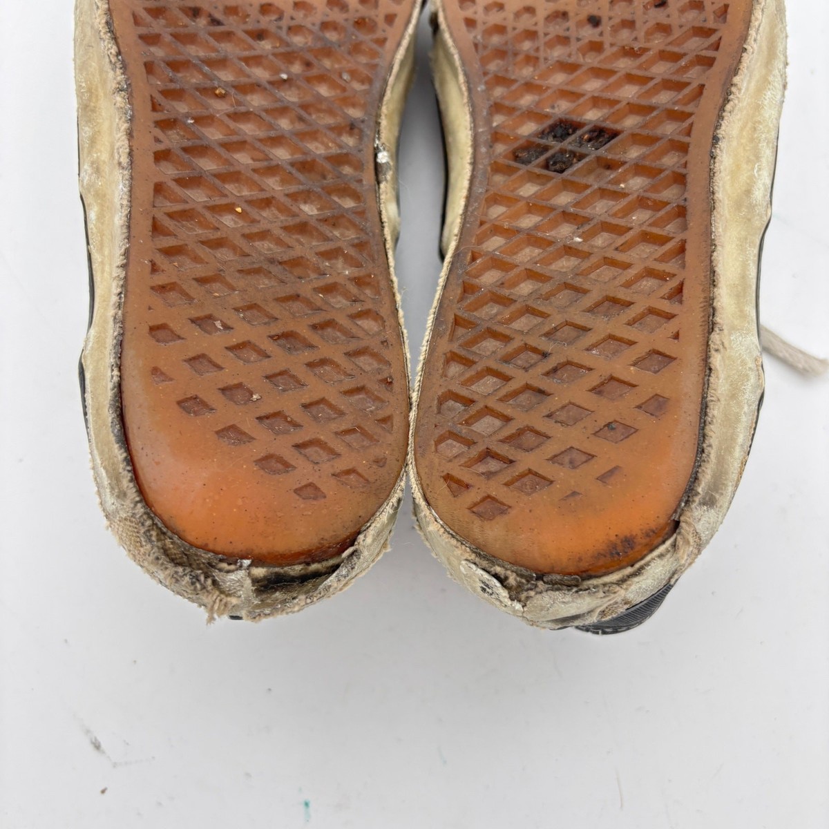 Vintage 90s Vans Era Distressed Shoes Sneakers Men's 8 Made in USA