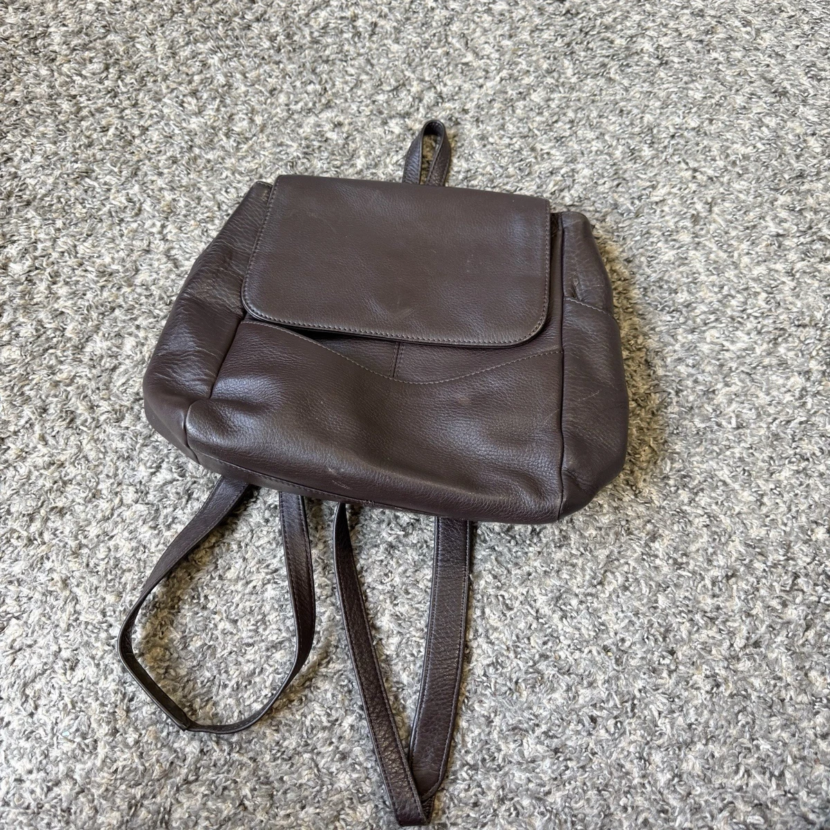 Hobo International River Leather Pebble Backpack Black Hobo River SKU: 8710983 - YouTube main image 3