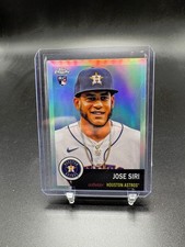 Jose Siri Rookie Refractor 2022 Topps Chrome Platinum Anniversary #124 Astros RC
