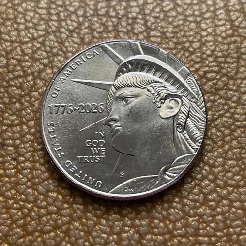 1776-2026  Philadelphia ￼ Liberty Semiquincentennial Half Dollar,  UNCIRCULATED