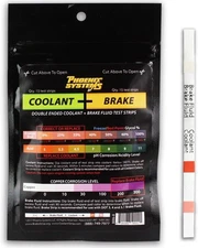 Phoenix Systems 8006-B Double-Ended Brake Fluid + Coolant Test Strips (15...