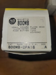 Allen Bradley 800MB-CPA16 Grey Flush Head Push Button SER. A