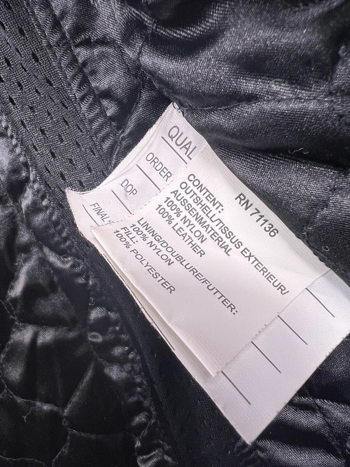 Hein Gericke Echt Leder Sz 4Biker Café Leather Padded Jacket VTG Women's Small