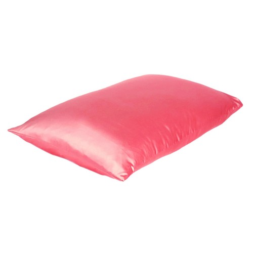 Satin Silk Pillowcase Luxurious Standard Queen King Home Sofa Bedding Cover Case - Picture 63 of 249