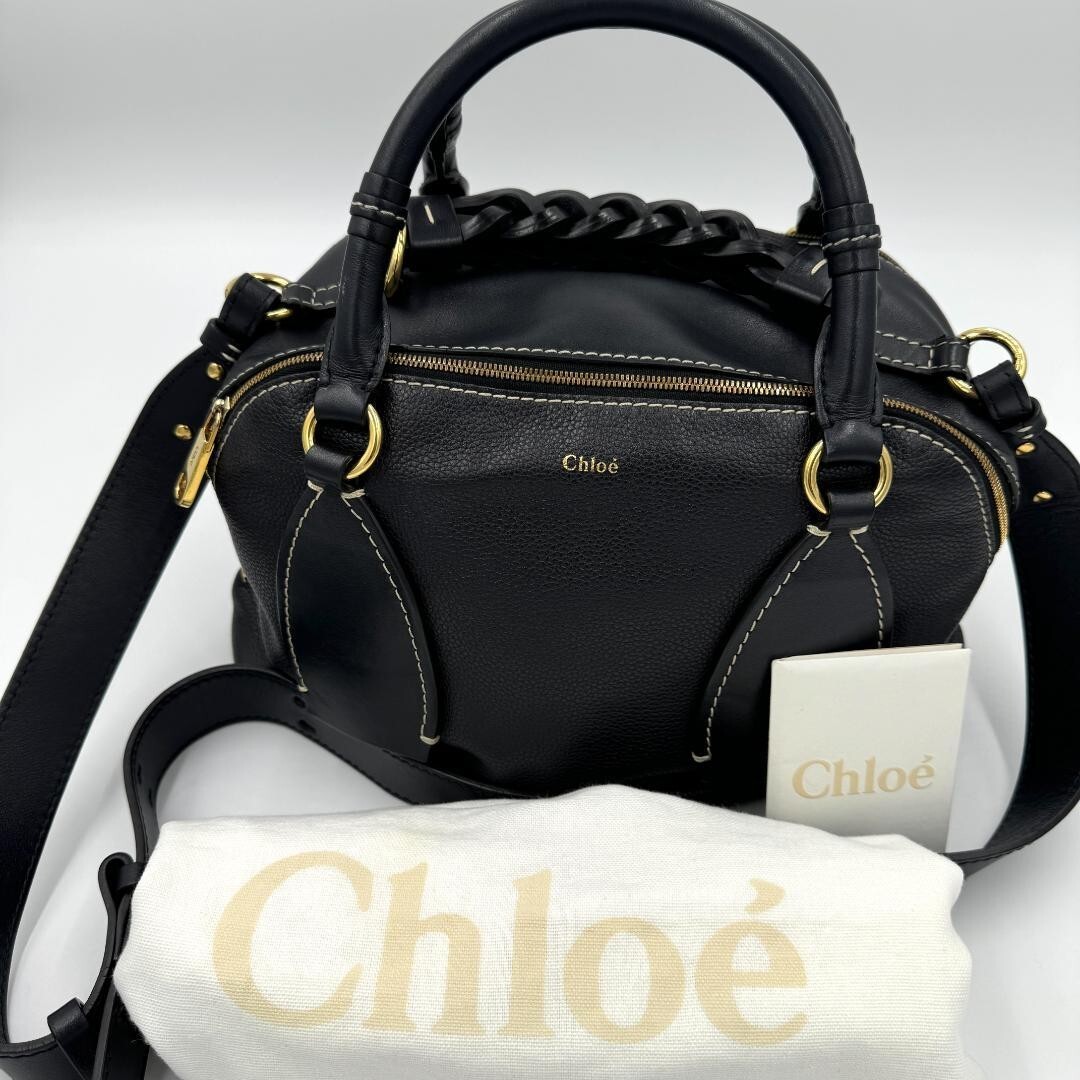 Chloe Daria Small Leather Shoulder Bag Chloe Daria 2way Hand