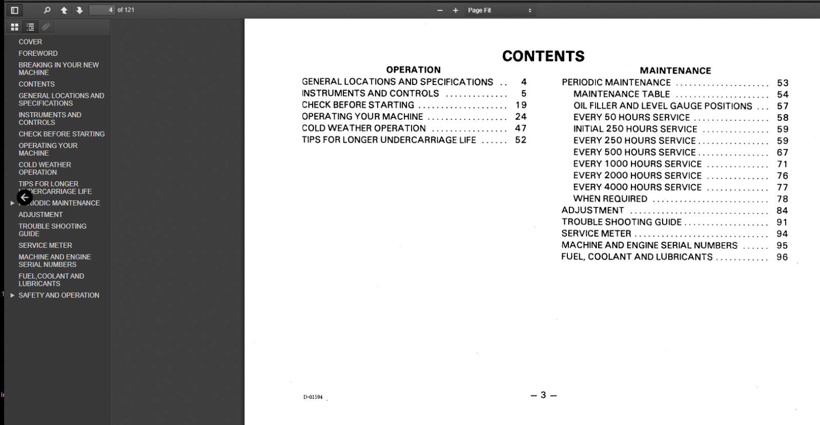 Operator Handbook.pdf KOMATSU D21E-6 BULLDOZER MANUAL SERVICE OPERATORS ENGINE SHOP REPAIR ...
