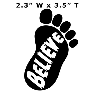 BIGFOOT RESEARCH TEAM - Car Truck Window Bumper Graphics Sticker Decal Souvenir