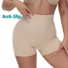 Women Flexees Thigh Slimmer Shapewear Anti-Slip Tummy Control Shaper Slip Shorts