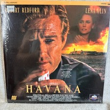 Havana Laserdisc Movie Robert Redford New Sealed Raul Julia Lena Olin 1990