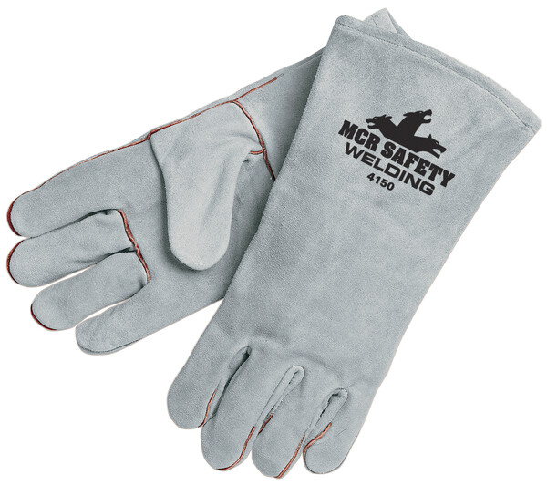 MCR 4150 XL XL Grey Premium Select Welding Gloves 1 DZ Pairs