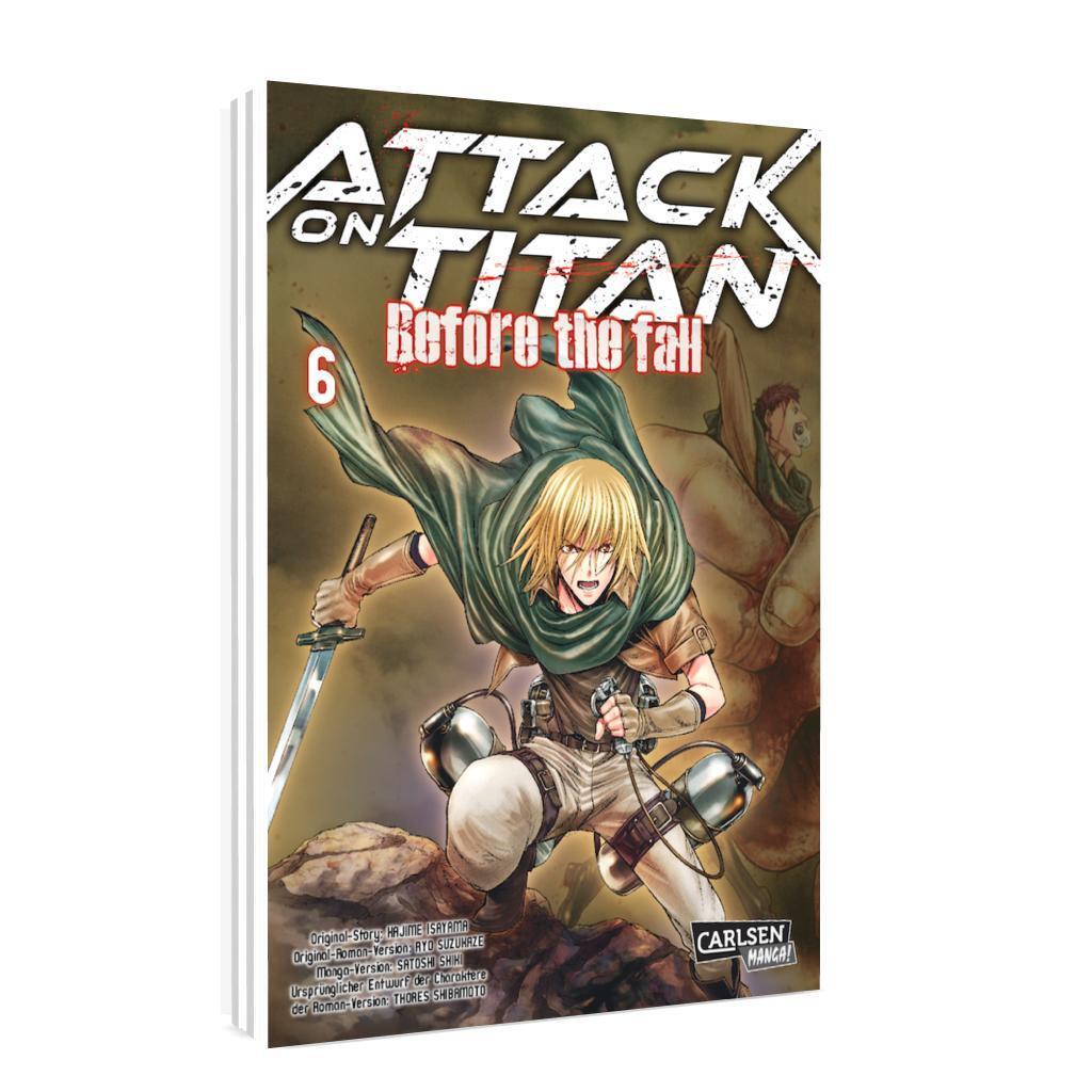 Thumbnail - Hajime Isayama / Attack On Titan - Before The Fall 69783551743756