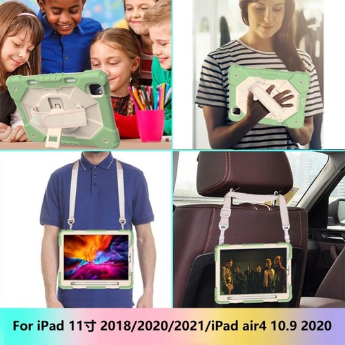 Kids Heavy Duty Protective Case Cover for iPad Pro 11 2022/21/20/18 iPad Air 4/5 - Picture 27 of 43