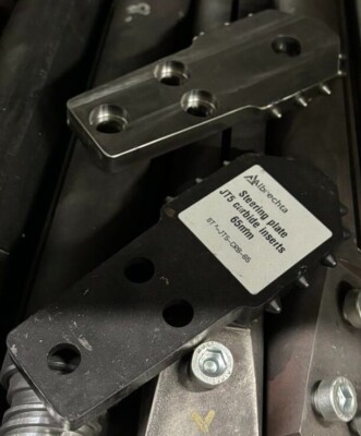 Ditch Witch steering plate JT5 JT520 carbide inserts 65mm
