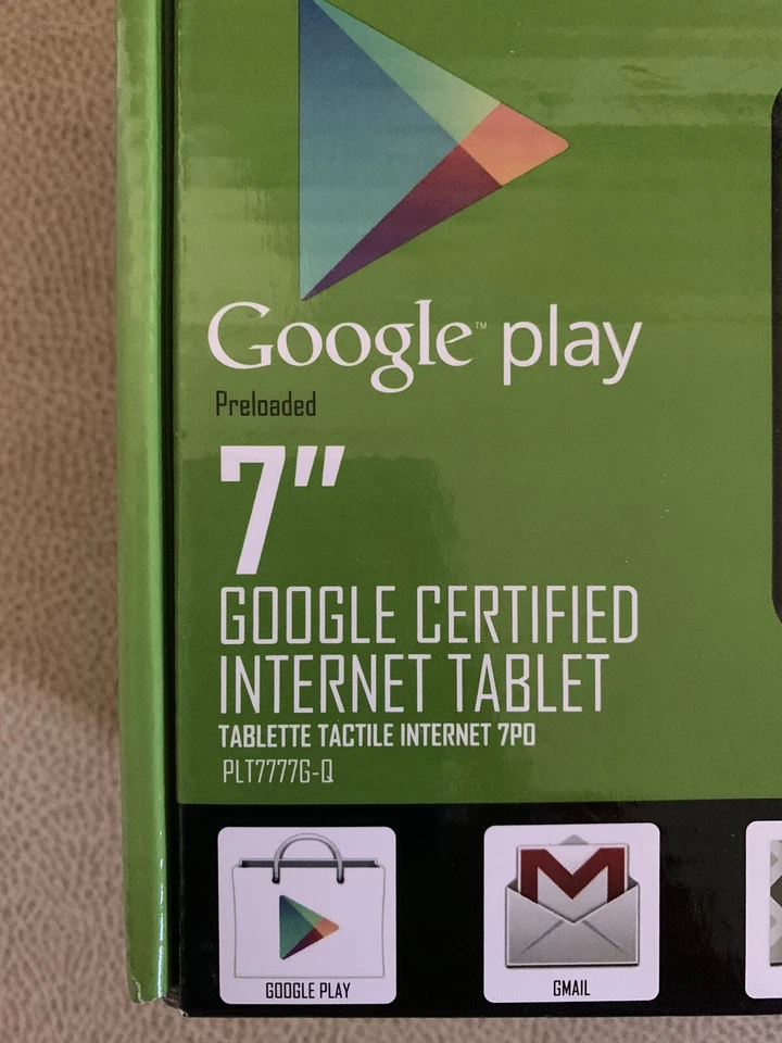 Google Play 7” Tablet Proscan Pre Loaded Google Apps New In Box - Image 2 of 4