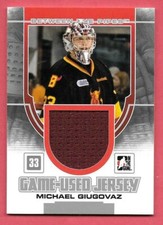2013-14 Michael Giugovaz ITG In The Game Between the Pipes Rookie Jersey /180