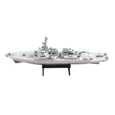 US Navy Guided Missile Destroyer USS Arleigh Burke DDG-51 Ship Display Model Toy
