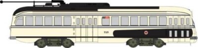 Bowser HO Kansas City Ph.1 PCC Kansas City Body Trolley w/DCC & Sound #12919~NEW