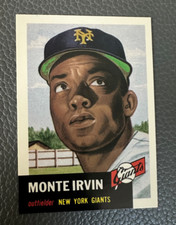 1991 Topps Archives REPRINT (1953) #62 Monte Irvin - Giants  HOF