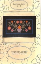 Country House Cottons/Lucy Brown "Americana Series #3" Applique Pattern