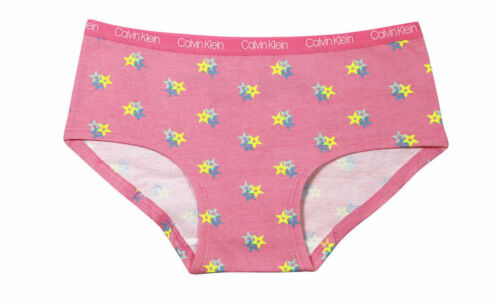 Calvin Klein Girls 7 Pack Hipster Underwear Size Large 95% Cotton 5% Elastic - Picture 2 of 3
