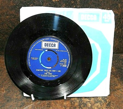 Tom Jones - Somethin' 'Bout You Baby I Like - 7'' vinyl single - excellent